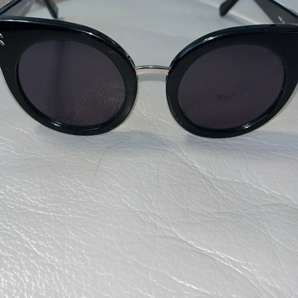 Stella McCartney Black Cat Eye Sunglasses